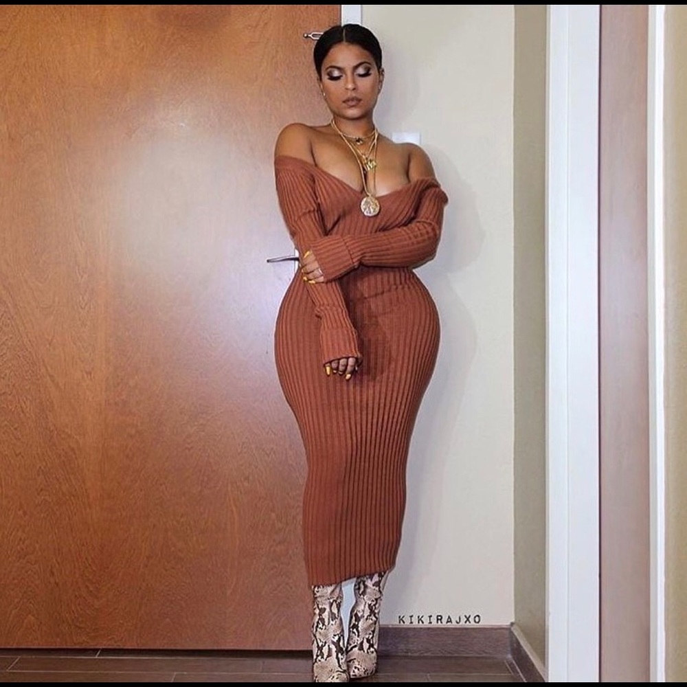 Carmel Knit Dress